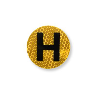 Distintivo Adhesivo Vehículo Histórico Reflex N1 (Ø60)