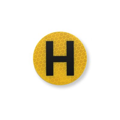 Distintivo Adhesivo Vehículo Histórico Reflex N1 (Ø60) Parabrisas