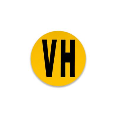 Distintivo Vehículo Histórico Reflex N1 (Ø118)