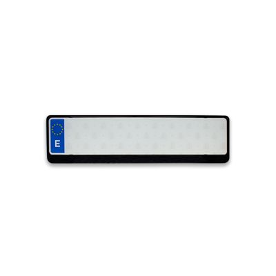 Portamatrículas básico negro 520 x 110 mm