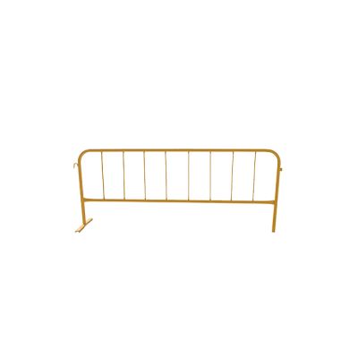 Valla Móvil Contención Peatonal 250x100cm Amarilla